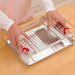 Foldable Stainless Steel Dish Drainer Drying Rack Small Made in Japan SUI-716_3