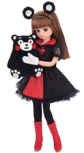TAKARA TOMY Rika chan doll LD-16 Kumamon x Rika chan NEW from Japan_2