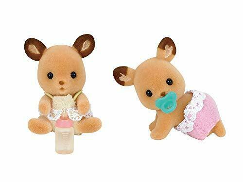 Epoch Twins of Sylvanian Families dolls deer Shea NEW from Japan_1