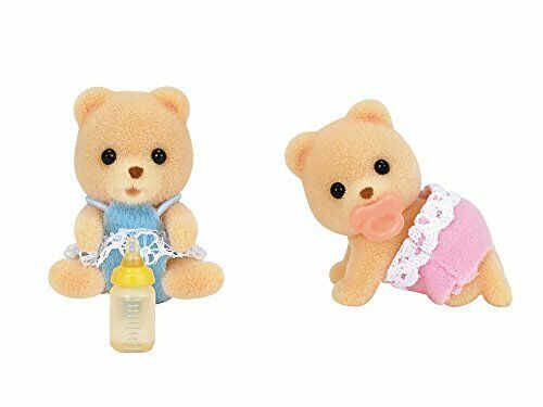 Epoch Bear Family Twins (Sylvanian Families) NEW from Japan_1