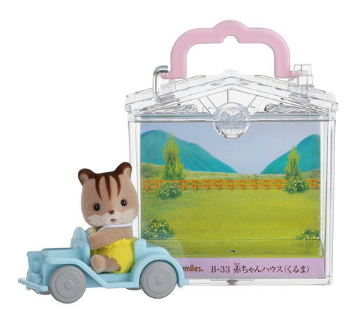 EPOCH Sylvanian Families Calico Critters Family Baby house Car & Doll B-33 NEW_1