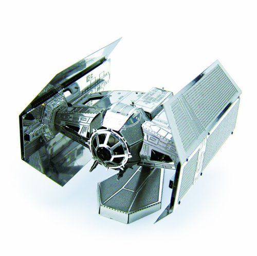 Tenyo Metallic Nano Puzzle Star Wars TIE ADVANCED x1 Model Kit NEW_1