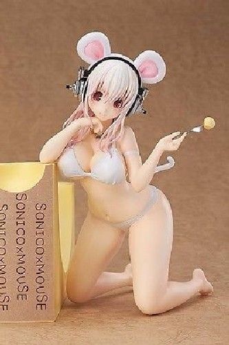 Super Sonico Mouse ver 1/7 PVC figure WING from Japan_2