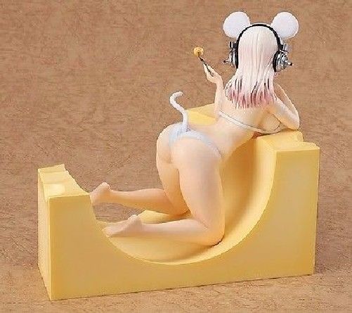 Super Sonico Mouse ver 1/7 PVC figure WING from Japan_5