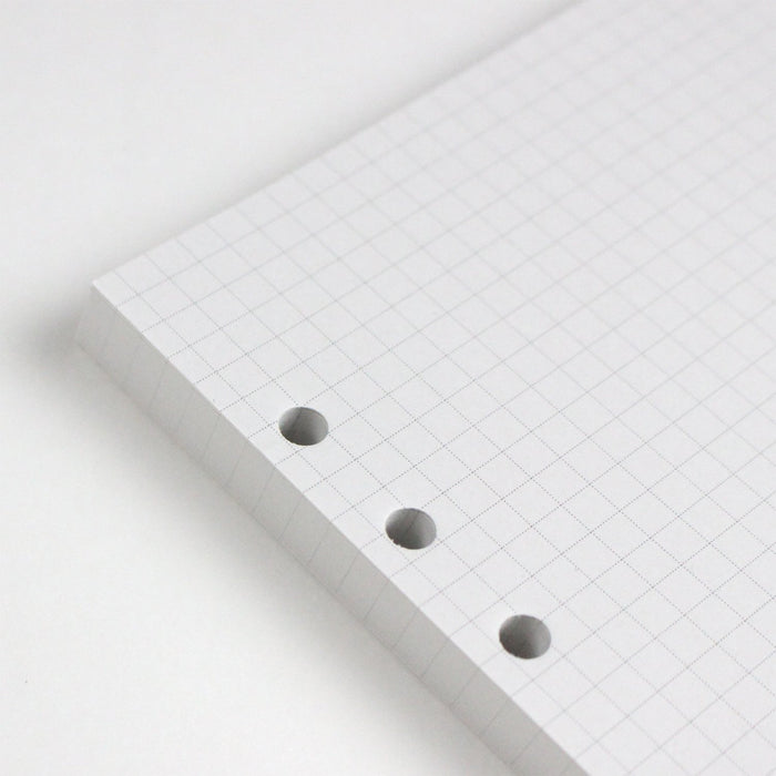 Reimei Fujii System Notebook Refill Value Notebook Grid Ruled A5 DAR4010W NEW_3