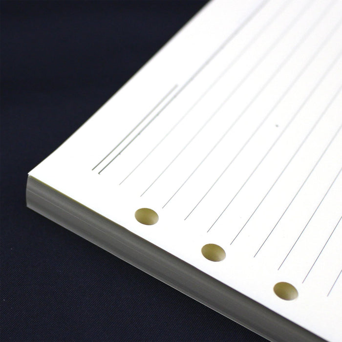 Reimei Fujii System Notebook Refill Economy Horizontal Ruled A5 Cream DAR4008L_4