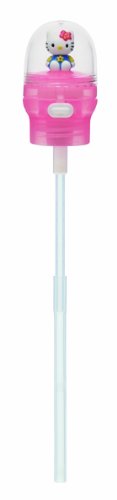Skater Domed Straw Hopper Cap for PET bottles Hello Kitty NEW from Japan_4