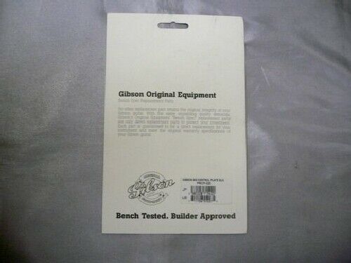 Gibson PRCP-020 Control Plate SG Standard Black back plate NEW from Japan_2