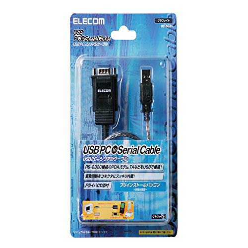 ELECOM USB to serial cable USB male for RS-232C UC-SGT1 NEW from Japan_2