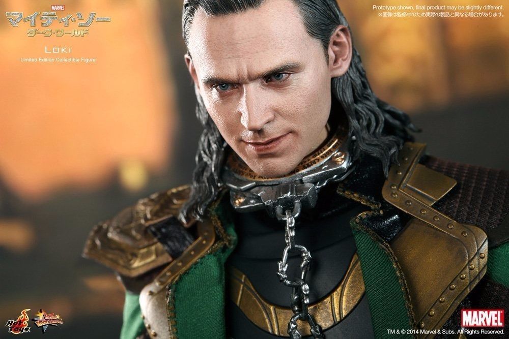 Movie Masterpiece Thor The Dark World LOKI 1/6 Action Figure Hot Toys NEW Japan_4