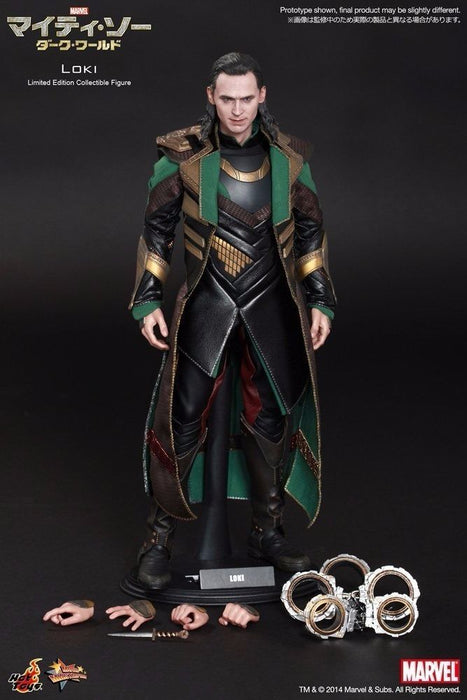 Movie Masterpiece Thor The Dark World LOKI 1/6 Action Figure Hot Toys NEW Japan_7