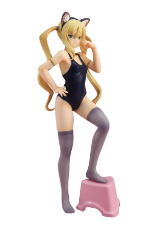 Maken-ki! Himegami Kodama School Swim Wear Kitten & Festival Wasshoi Ver. Figure_1