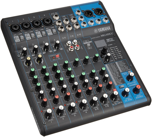 Yamaha MG10XU 10-channel Mixing Console Audio Interface 24-digital Effects NEW_1