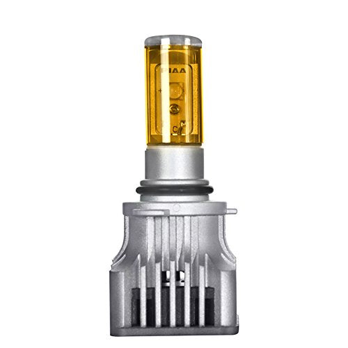 PIAA LED Fog Light Bulb 1800lm 2800K HB4 Yellow 12V16W 2 pcs LEF101Y Front NEW_2