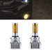 PIAA LED Fog Light Bulb 1800lm 2800K HB4 Yellow 12V16W 2 pcs LEF101Y Front NEW_6