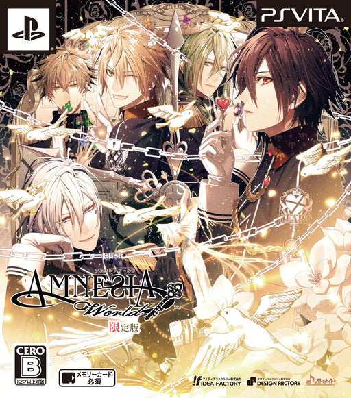 AMNESIA world Limited Edition PS Vita Game Software VLJM-35104 with Drama CD NEW_1