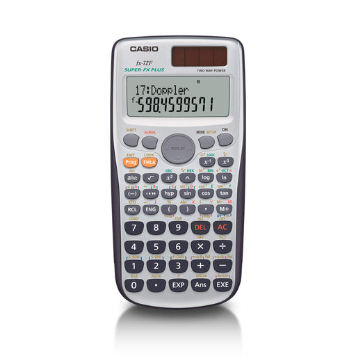 Casio program scientific calculator 180 functions Silver Battery&Solar fx-72F-N_1