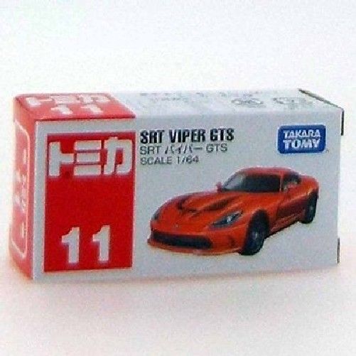 TAKARA TOMY TOMICA No.11 1/64 Scale SRT VIPER GTS (Box) NEW from Japan F/S_2