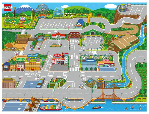 TAKARA TOMY TOMICA LEISURE MAP (Picnic Sheet) NEW from Japan F/S_1