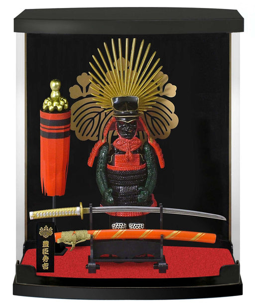 Samurai armor figure A-12 Samurai A type Hideyoshi Toyotomi (with sword-case)_1