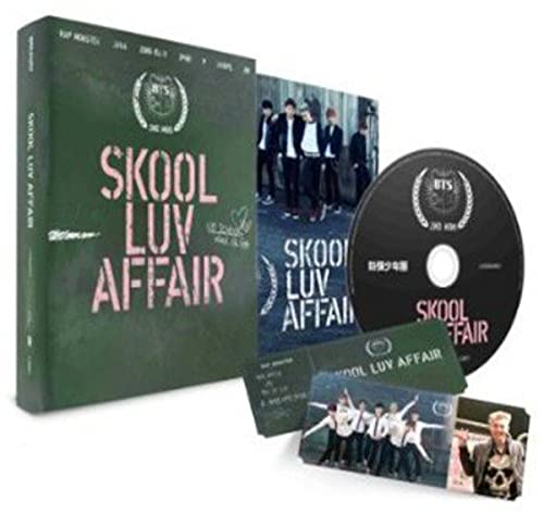 BTS Mini Album Vol. 2 Skool Luv Affair Single CD L100004851 K-Pop Hip Hop Idle_1
