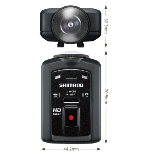 Shimano Sports Camera CM-1000 Wi-Fi, USB microphone input, speaker 1080p, 720p_2