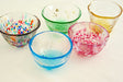Tsugaru Biidoro Mini Glass Set 5 types of glasses Aderia 50ml 6.8 x 2.1 cm NEW_3