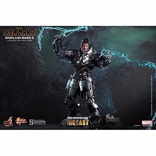 Movie Masterpiece DIECAST Iron Man 2 WHIPLASH MARK 2 II1/6 Figure Hot Toys Japan_5
