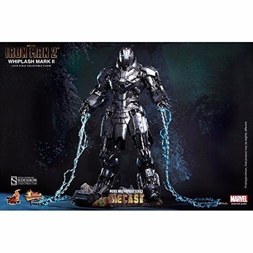 Movie Masterpiece DIECAST Iron Man 2 WHIPLASH MARK 2 II1/6 Figure Hot Toys Japan_7