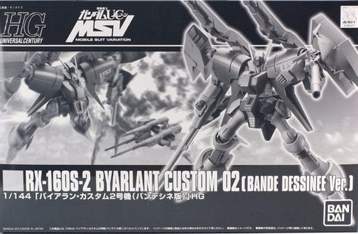 BANDAI HGUC 1/144 RX-160S-2 BYARLANT CUSTOM 02 BANDE DESSINEE Ver Model Kit NEW_1