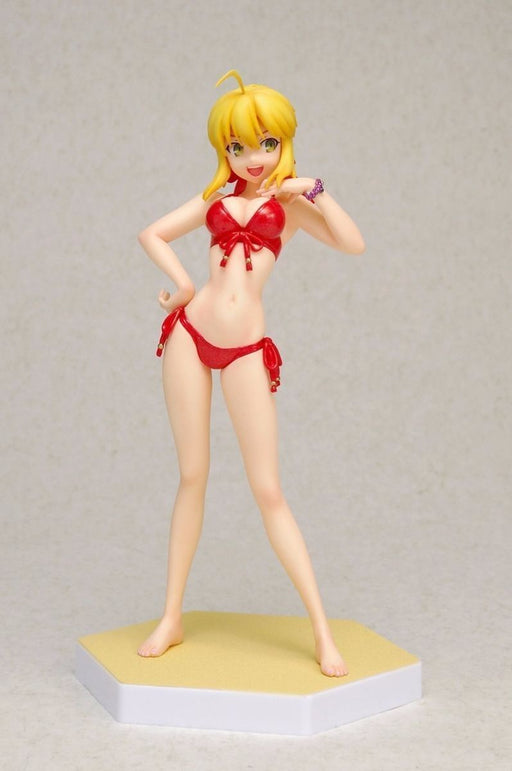 WAVE BEACH QUEENS Fate/Extra Saber Red Edition 1/10 Scale Figure NEW from Japan_2