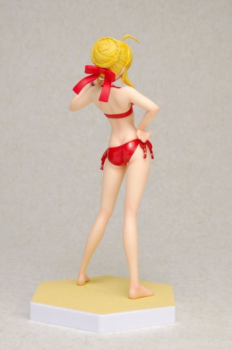 WAVE BEACH QUEENS Fate/Extra Saber Red Edition 1/10 Scale Figure NEW from Japan_3