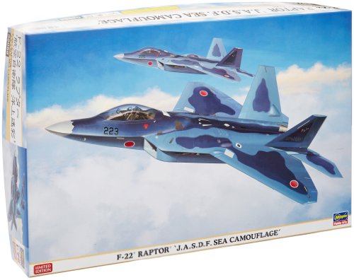 Hasegawa 1/72 F-22 Raptor J.A.S.D.F. Sea Camouflage Model Kit NEW from Japan_1