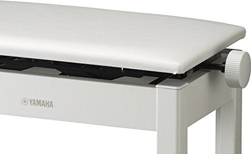 YAMAHA high and low freely chair white for electronic piano BC-205WH NEW_2