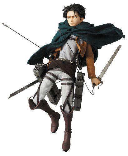 Medicom Toy RAH 662 Attack on Titan Levi Figure 1/6 Scale from Japan_1