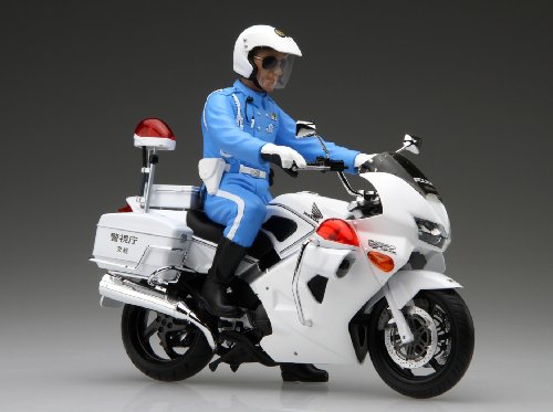 Fujimi 1/12 BIKE No.SP Honda VFR800P Motorcycle Police w/Figure Model Kit NEW_1