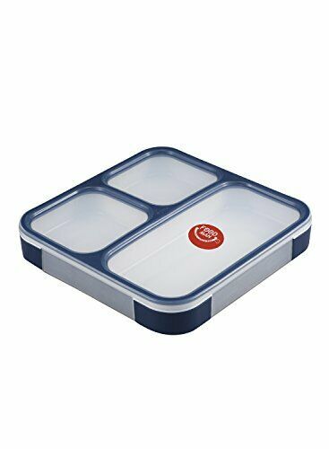 CB JAPAN FOODMAN Thin lunch box 800ml Navy NEW from Japan_1