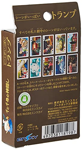Studio Ghibli Spirited Away A lot of scenes Playing Cards NEW from Japan_2