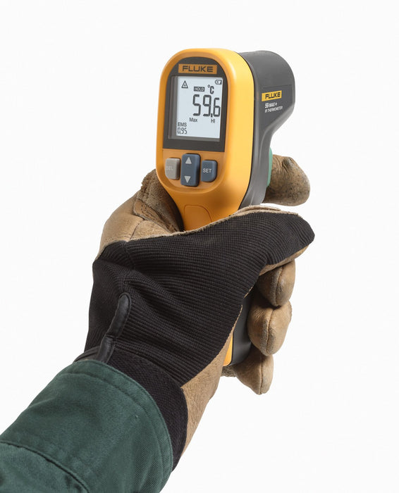 FLUKE Radiation thermometer FLUKE-59MAX+ (Plus) Battery Powered Yellow NEW_6
