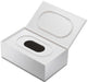 Yamazaki wet tissue case veil white 7862 16Lx6Wx10Hcm Simple Stylish ABS NEW_2