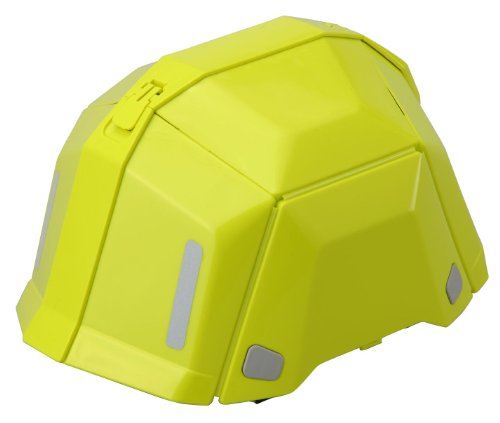 TOYO SAFETY No.101 Lime Folding Helmet Disaster Prevention BLOOM II Ye ...