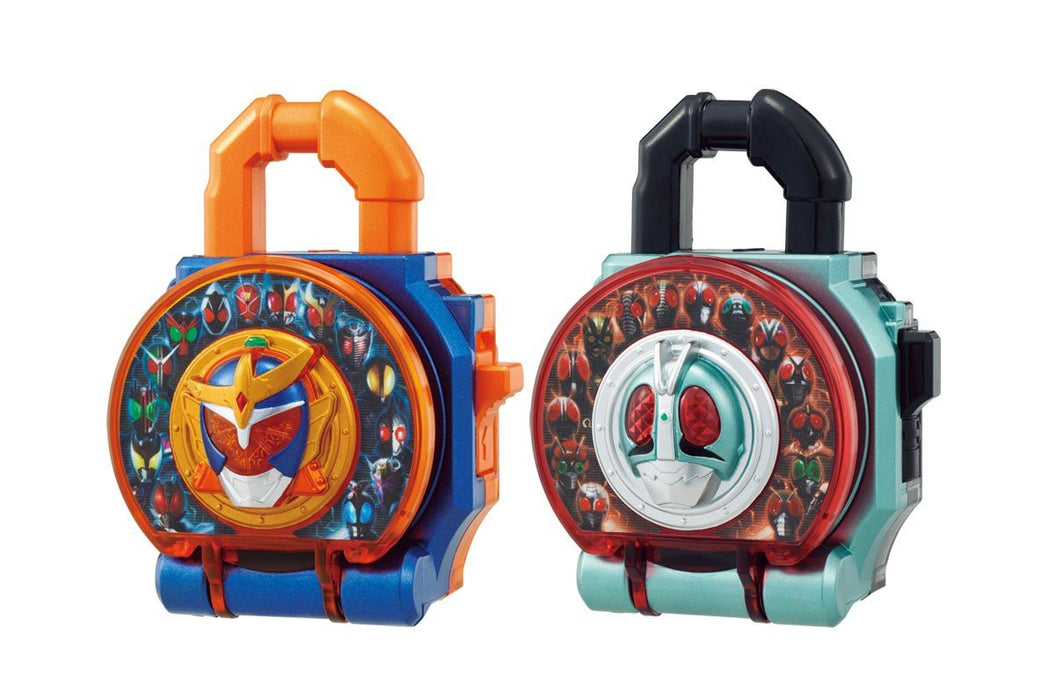 Kamen Rider Gaim DX Lock Seed Kamen Rider Taisen Set Action Figure Multi Color_1