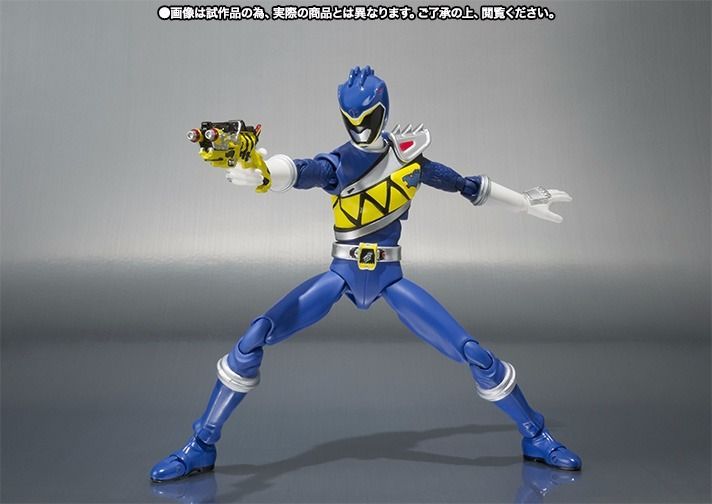 S.H.Figuarts Zyuden Sentai Kyoryuer KYORYU BLUE & GREEN Set Action Figure BANDAI_3