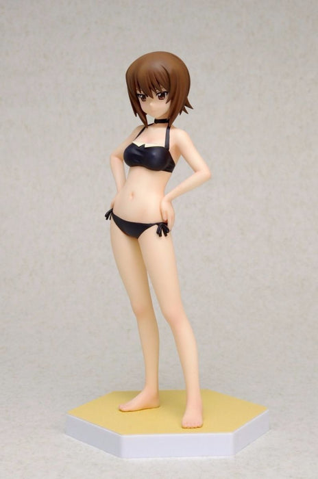 WAVE BEACH QUEENS Girls und Panzer Maho Nishizumi 1/10 Figure NEW from Japan_2