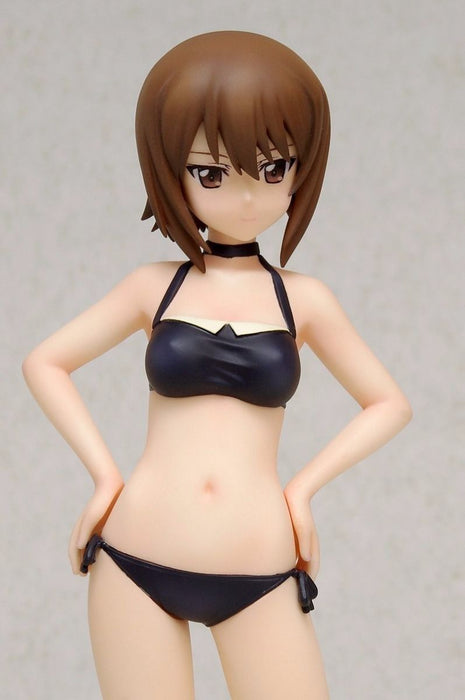 WAVE BEACH QUEENS Girls und Panzer Maho Nishizumi 1/10 Figure NEW from Japan_5