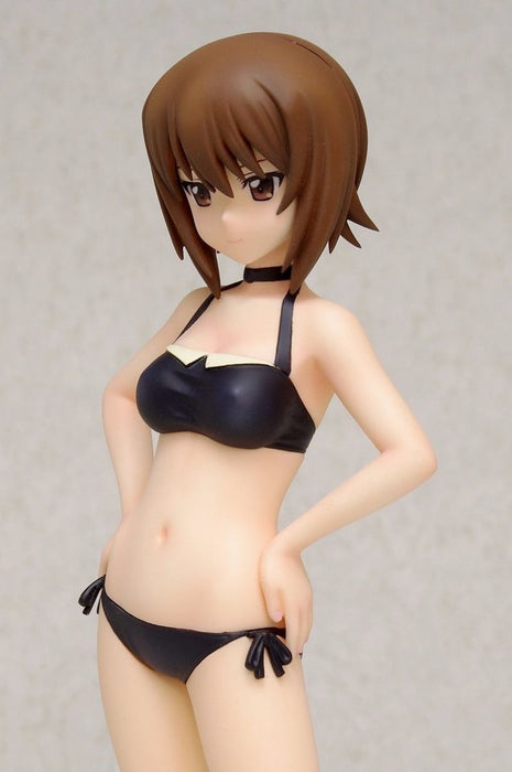 WAVE BEACH QUEENS Girls und Panzer Maho Nishizumi 1/10 Figure NEW from Japan_6