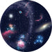 SEGA HOMESTAR Dedicated Color Original Plate Soft Galaxy Nebula Star Cluster NEW_2