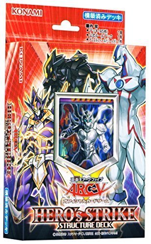 Yu-Gi-Oh! Arc Five official card game Structure Deck HERO's STRIKE NEW_1