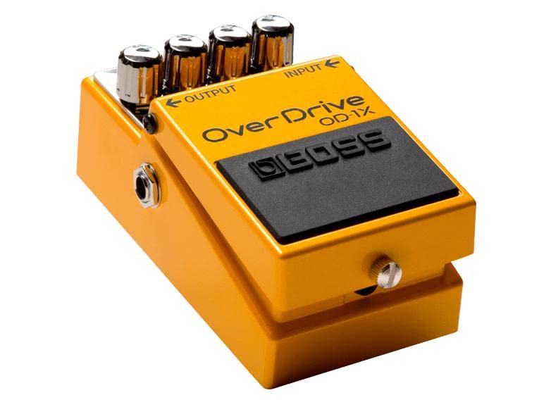 Boss OD-1X OverDrive Guitar Effects Pedal Yellow Modern overdrive sound NEW_9