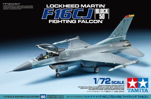 TAMIYA 1/72 LOOKHEED MARTIN F-16CJ [Block50] Fighting Falcon Model Kit NEW Japan_2